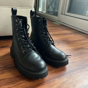 Black Combat Boots